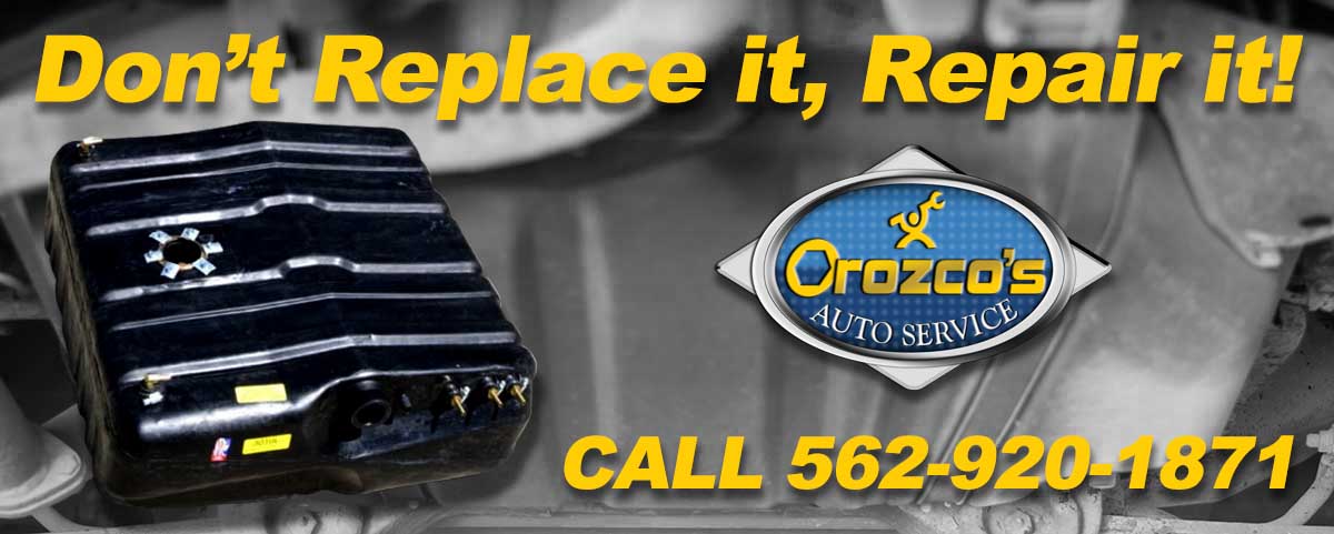 Los Angeles plastic gas tank repair